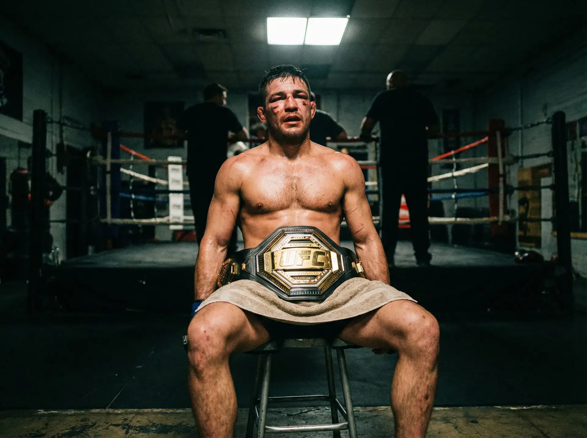 头号玩家平台 中量级冠军铁血战士坐拥金腰带